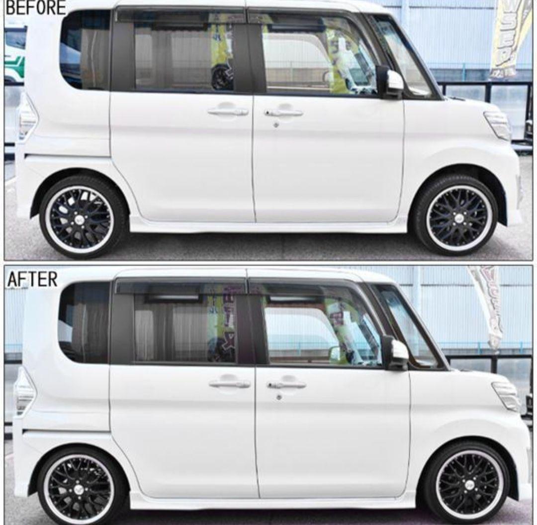 LA600S タント カスタム ローダウンサス コイルスプリング 1台分 新品