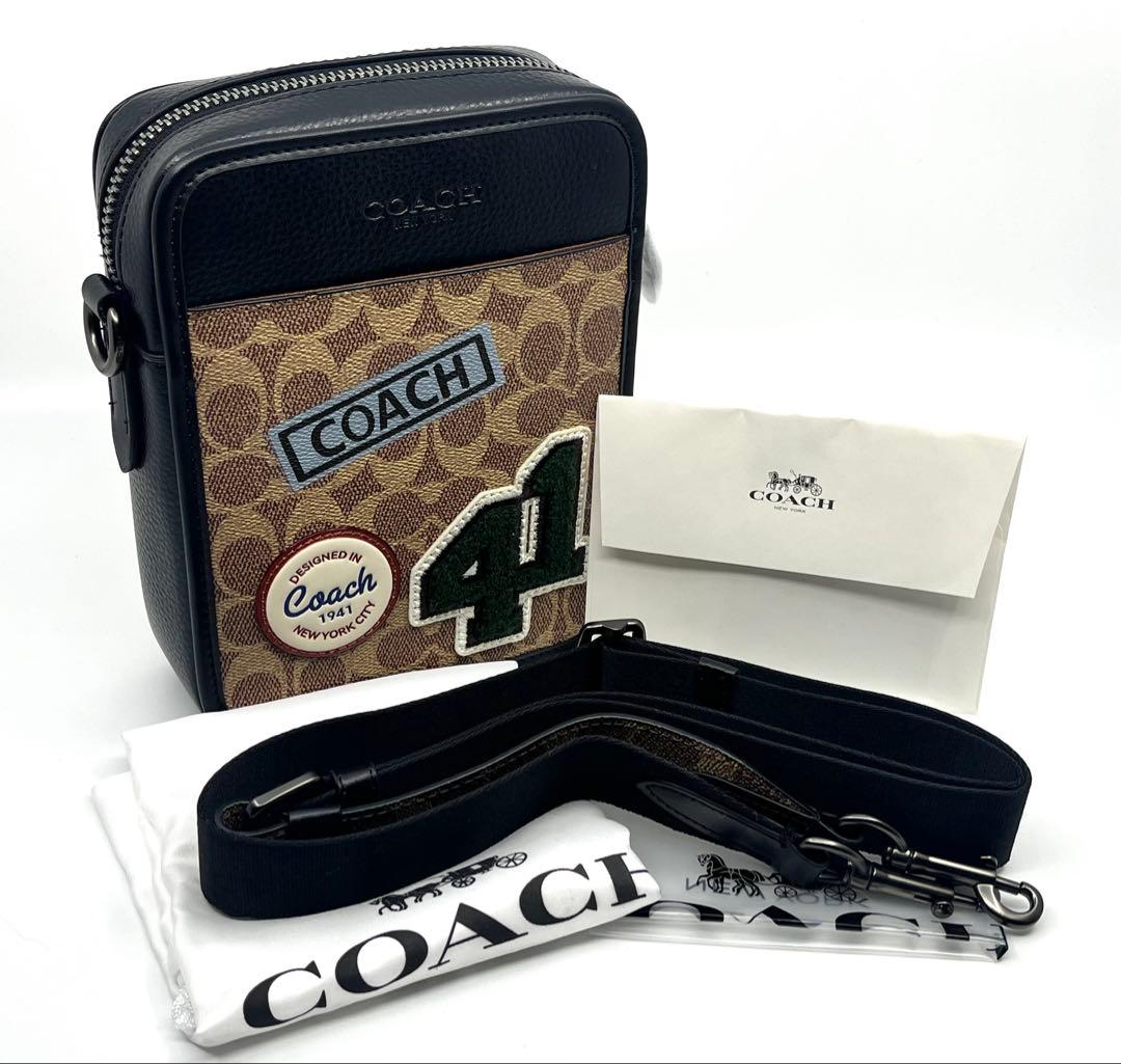 【新品・未使用】COACH サリバン クロスボディ シグネチャー