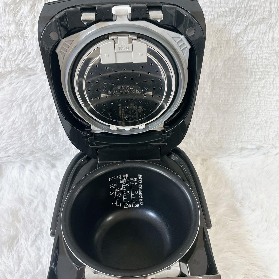 【美品】象印 圧力IH炊飯器 NP-BU10 ブラック 説明書付 極め炊き