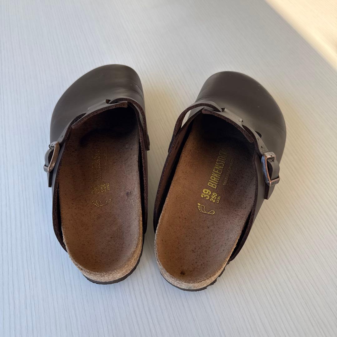 2024モデルビルケンシュトック ボストン39 25cm ブラウン