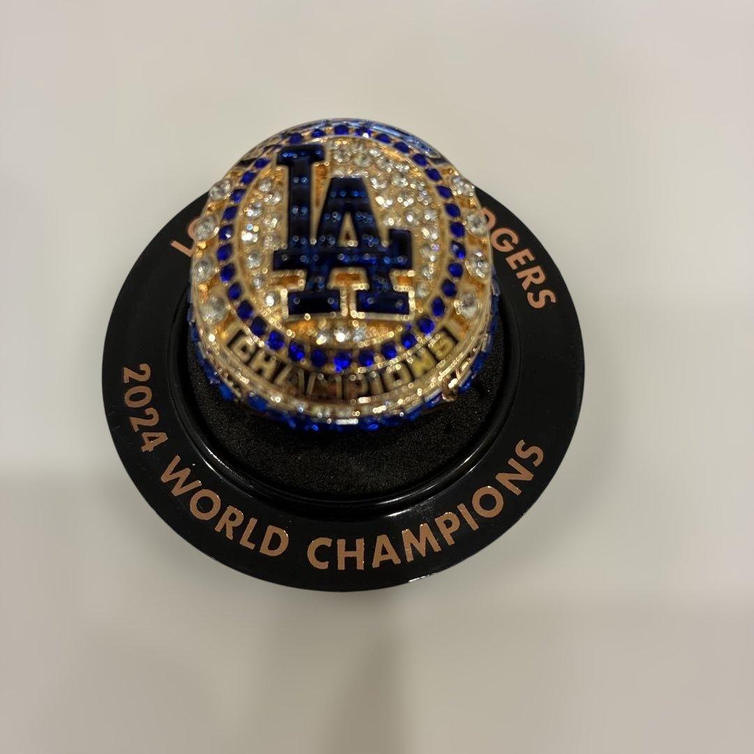 ロサンゼルス・ドジャース 2024年ワールドチャンピオンリング　山本選手