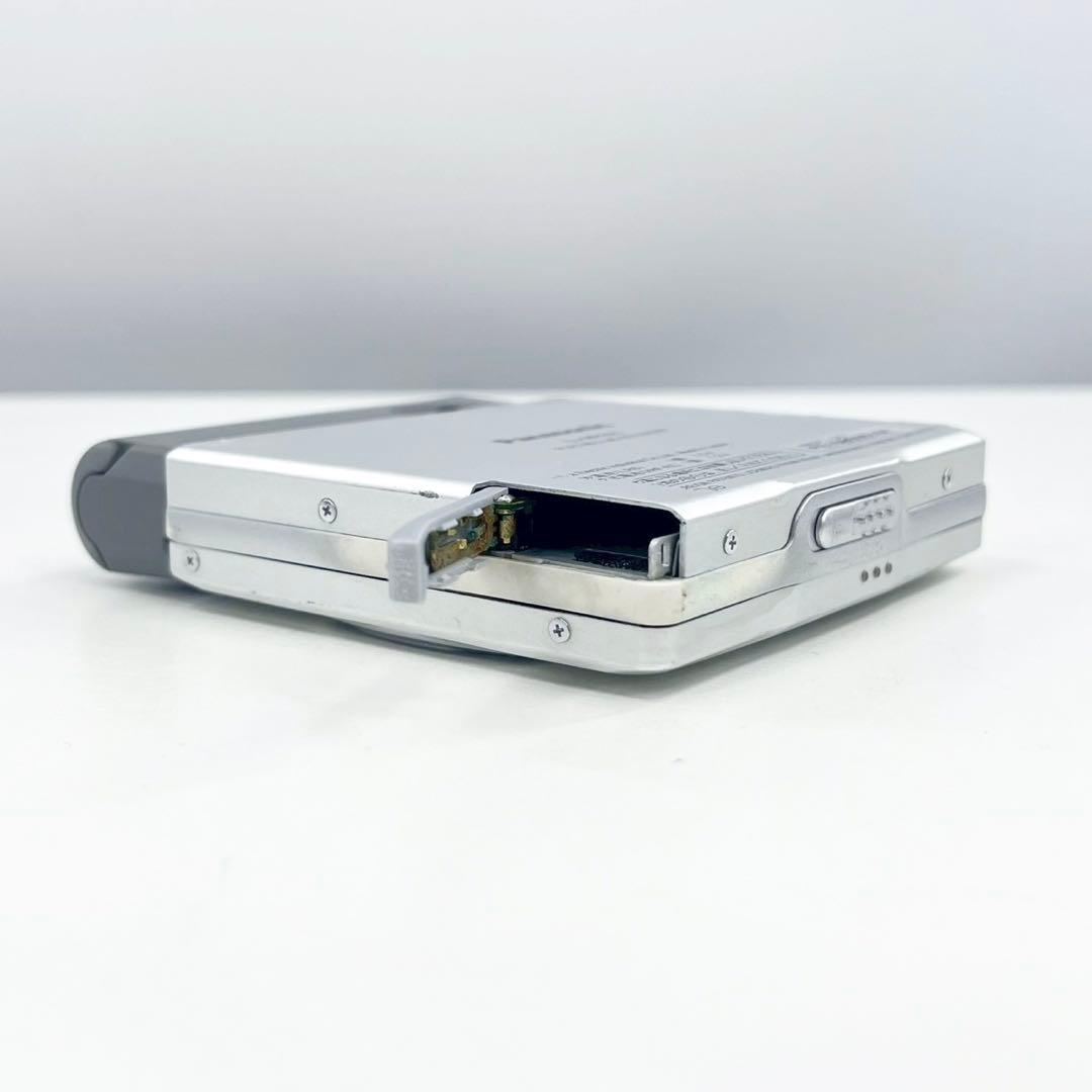美品 Panasonic SJ-MR200 MDレコーダー 完動品 単三電池使用