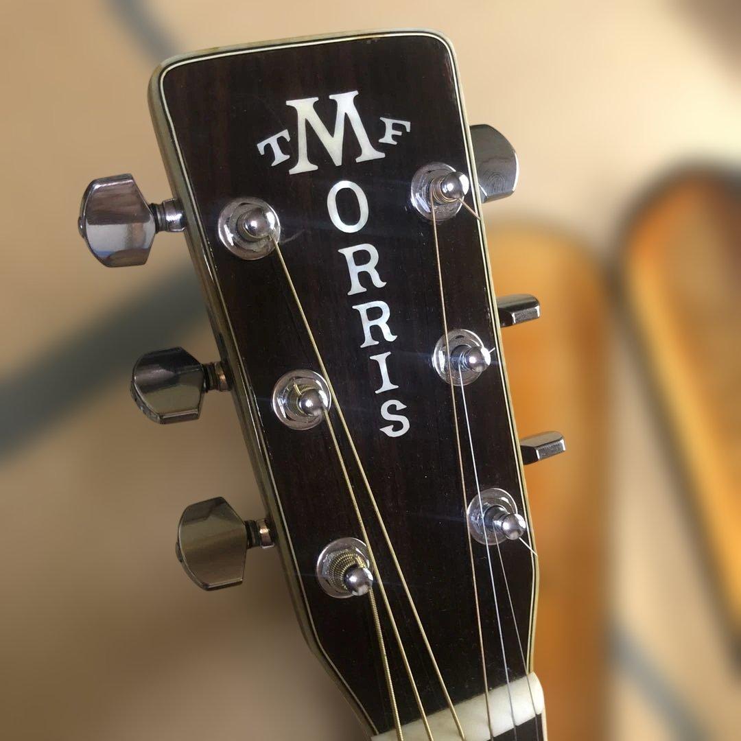 モーリス　morris TF W-50 78年製　スプルース単板　ハードケース付