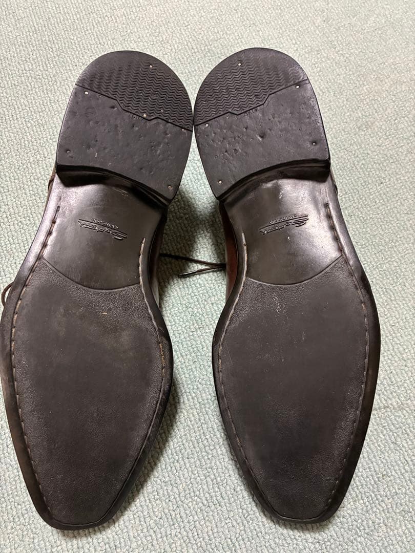 Santoniサントーニ レザー ドレスシューズ