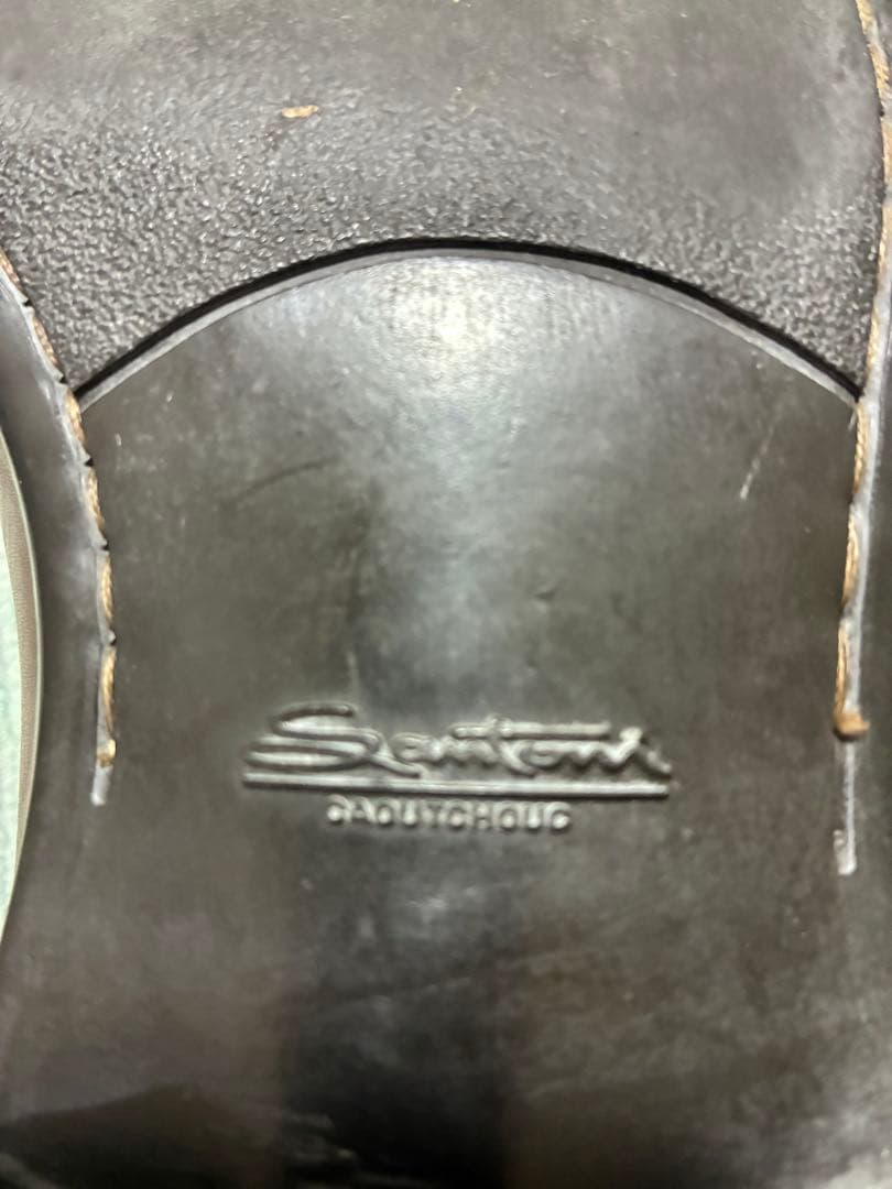 Santoniサントーニ レザー ドレスシューズ