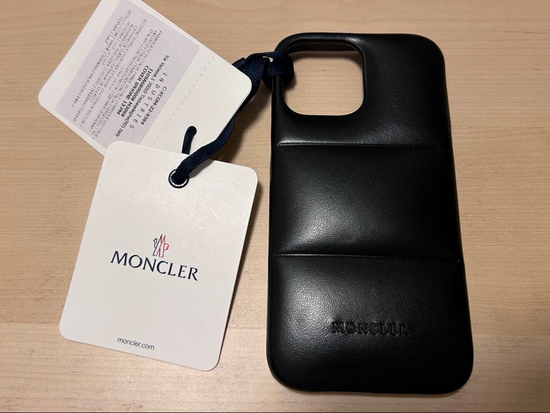 【新品未使用】モンクレール スマホケース iPhone13 Pro MAX