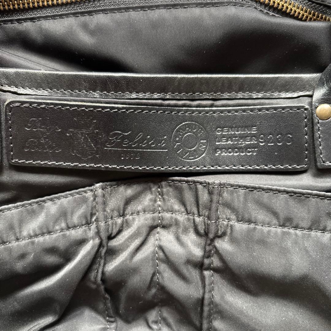 フェリージ　Felisi ビジネストートバッグ　9236　ブラック　黒