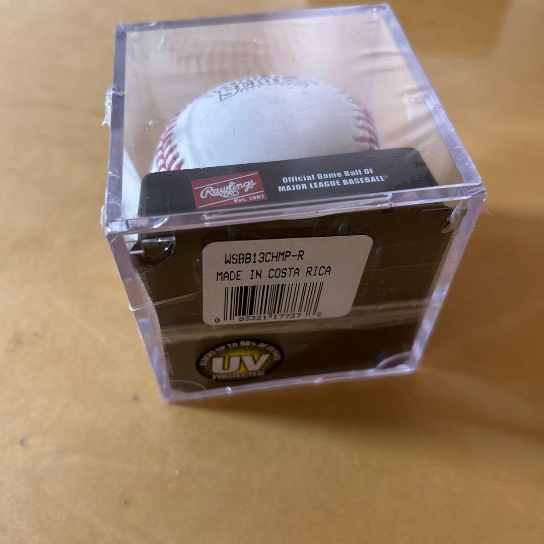 Rawlings 2013年 ワールドシリーズ　公式ボール レッドソックス　優勝