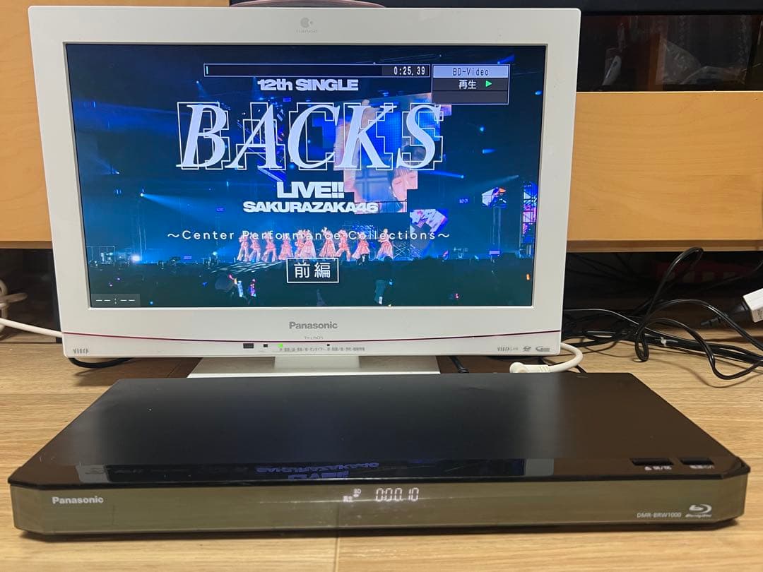 【良品】パナソニック ブルーレイレコーダー DMR-BRW1000