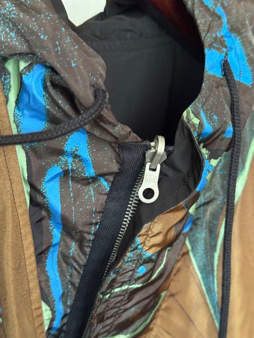 Dries Van Noten 18aw マーブル柄アノラック