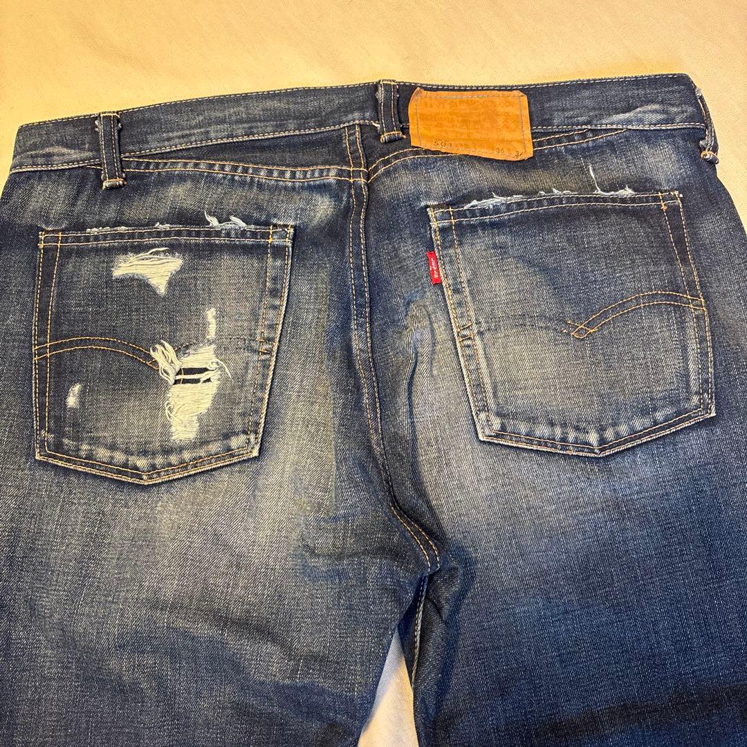 P*D様 リーバイス501XX BIG E復刻 LOT66501 36インチ 股