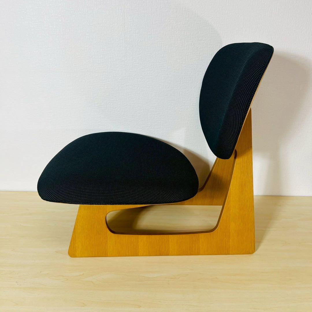 天童木工　TENDO　低座椅子　ブラック