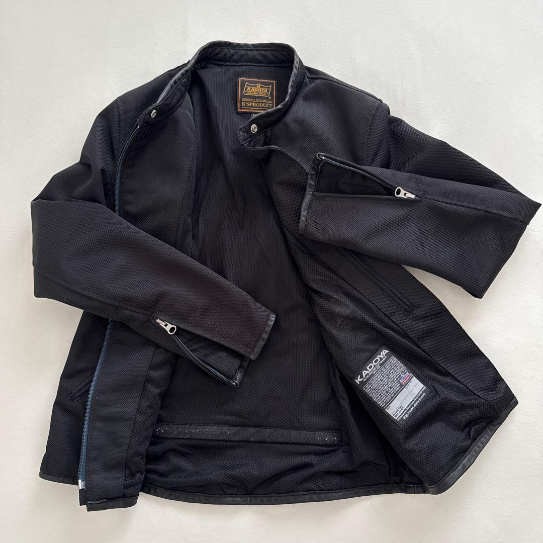 KADOYA メッシュシングルライダース