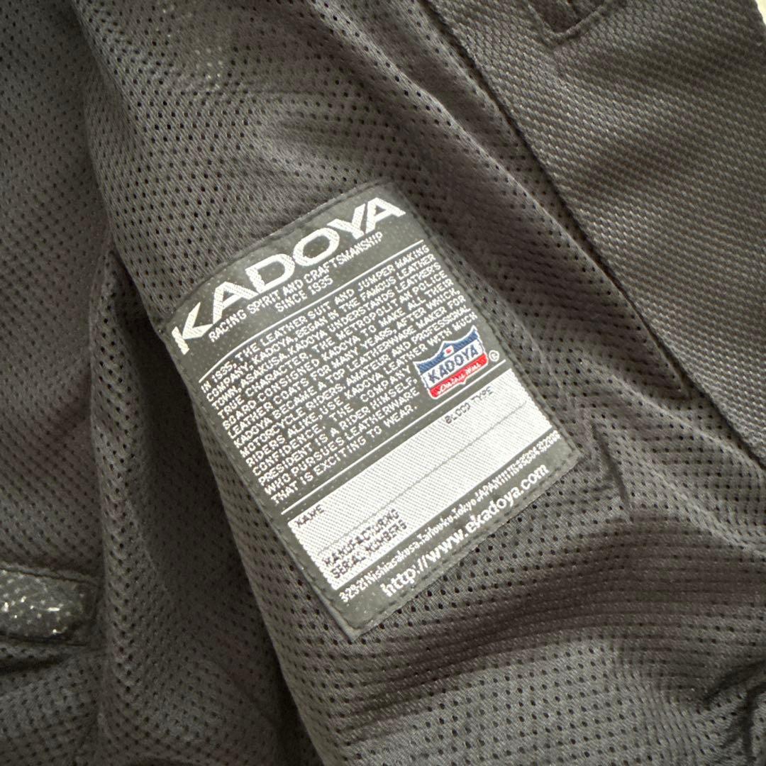 KADOYA メッシュシングルライダース