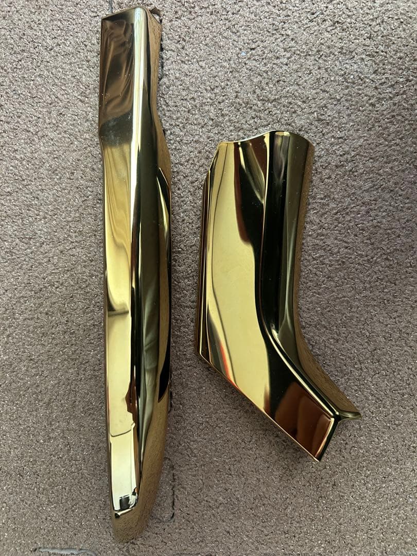 30ヴェルファイア　モデリスタ　ミラーガーニッシュ　ゴールド