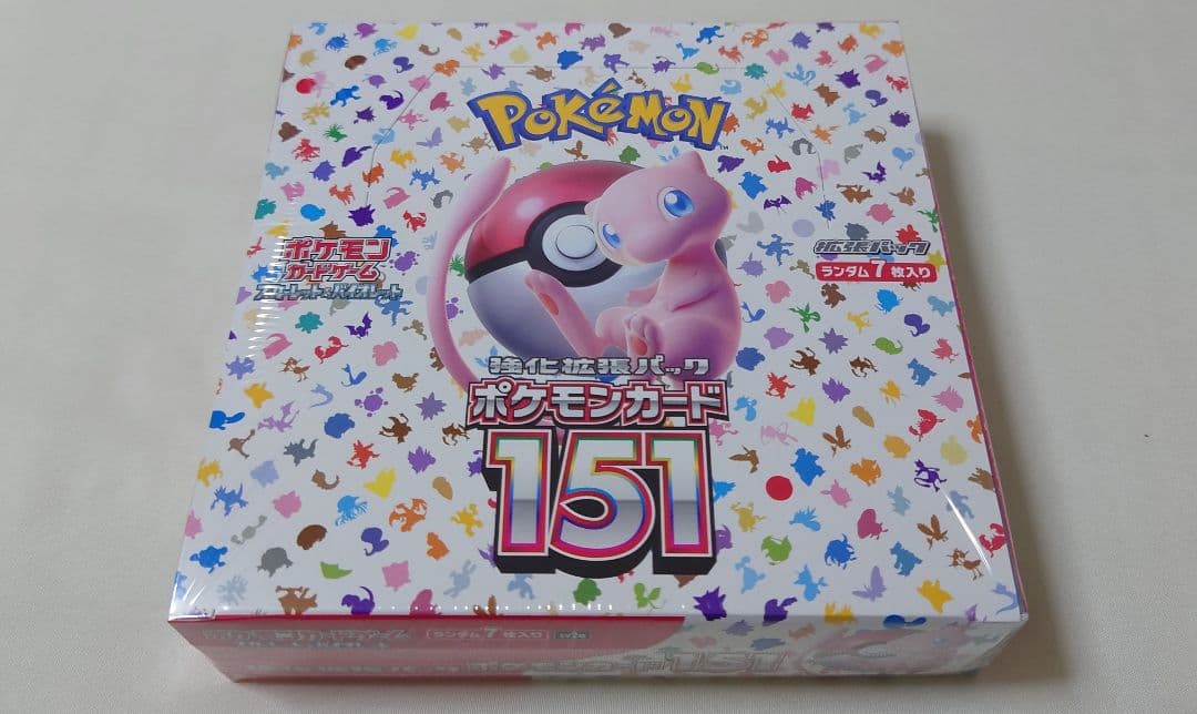 り*ん様 【美品】 ポケモンカード151 BOX　シュリンクあり
