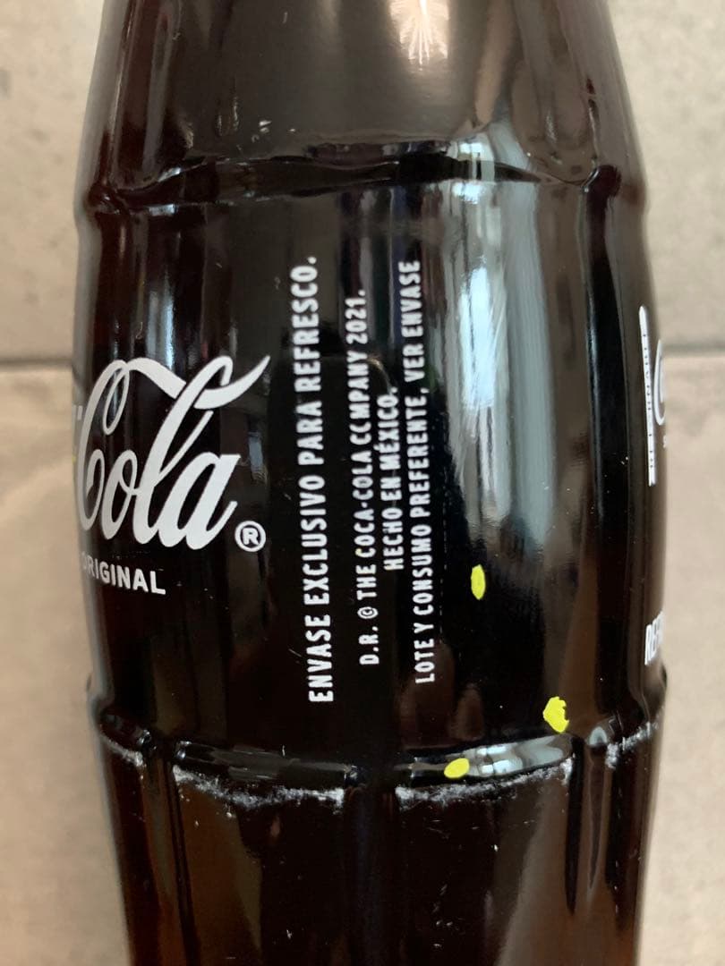 メキシコ製Coca-Cola 500ml リサイクル可能ボトル4本