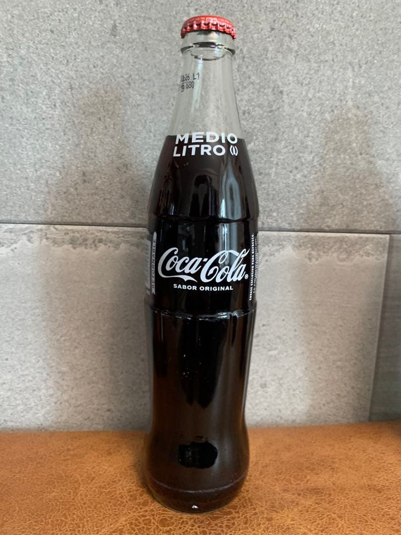 メキシコ製Coca-Cola 500ml リサイクル可能ボトル4本