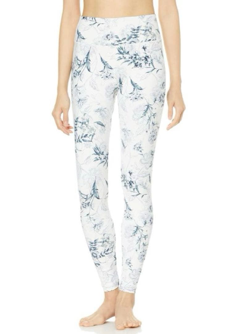 チャコット フラワープリントレギンス Lサイズ