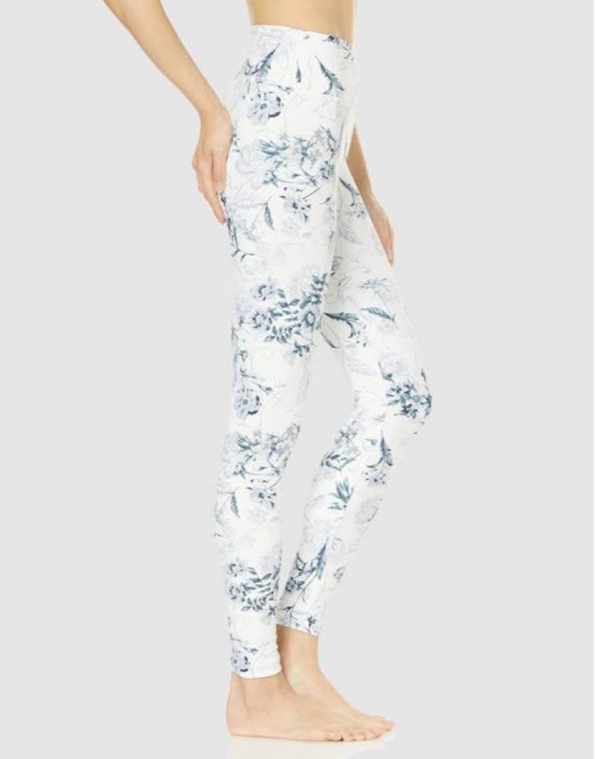 チャコット フラワープリントレギンス Lサイズ