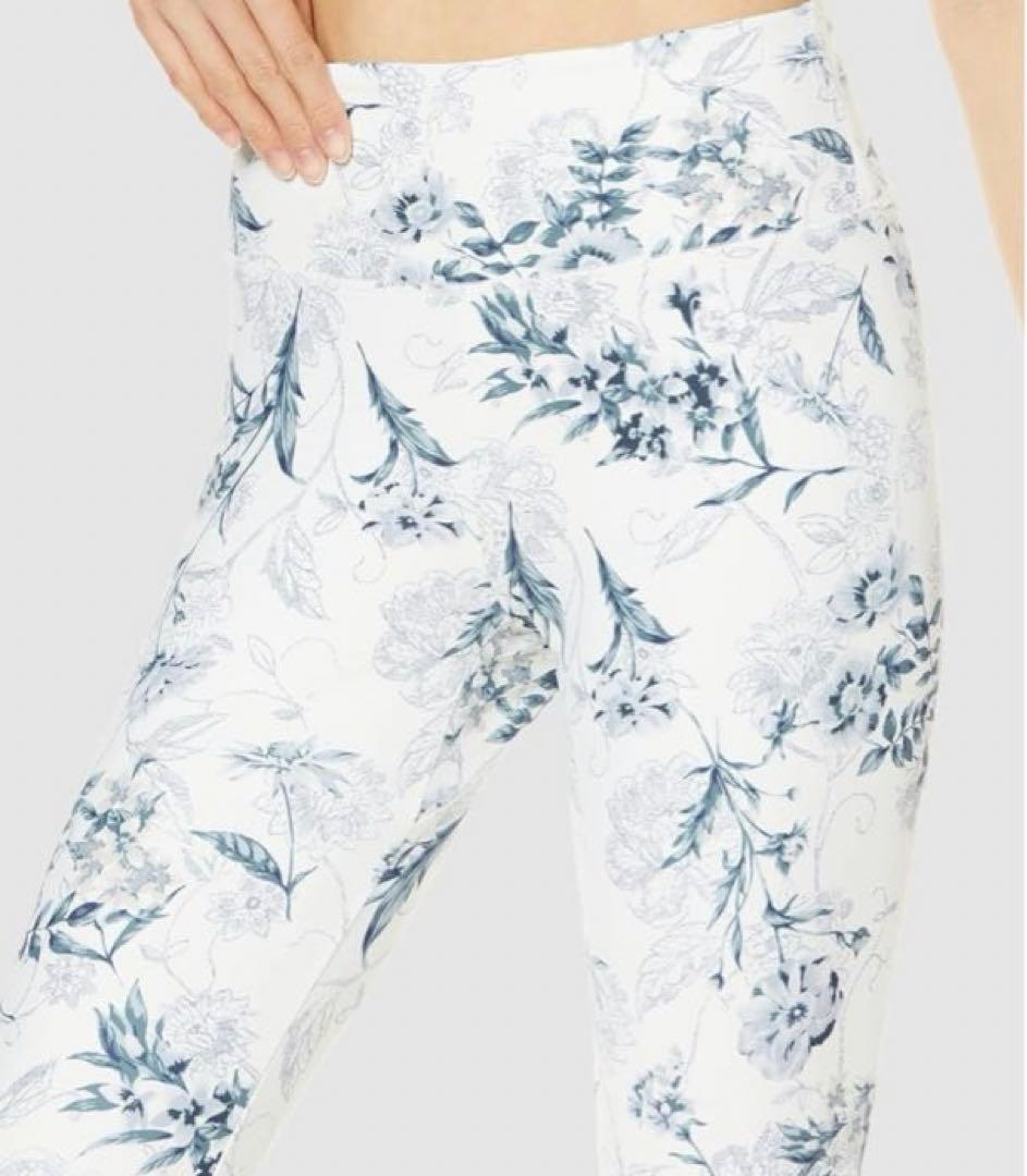 チャコット フラワープリントレギンス Lサイズ