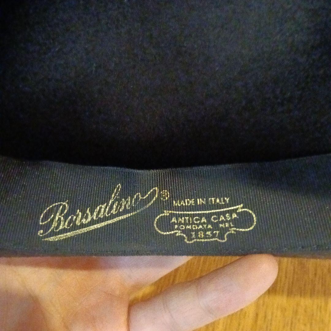 Borsalino ダークブラウンラビットファー　ハット