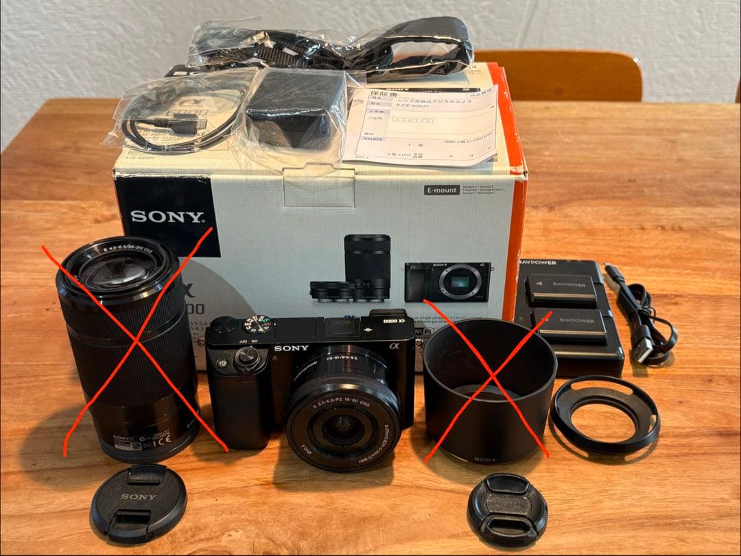 SONY α6000（望遠レンズ無し）ILCE-6000
