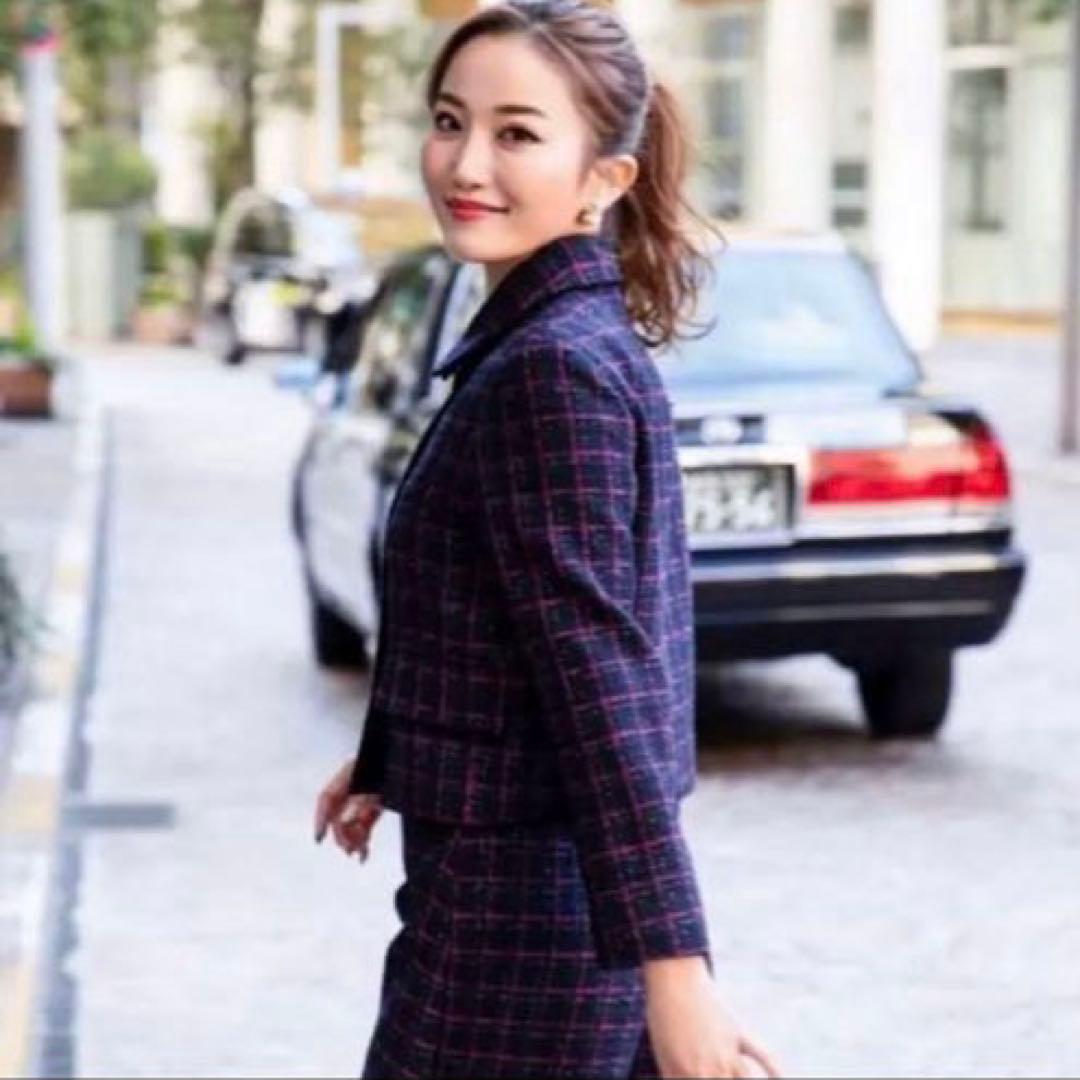 sheller ツイードセットアップ