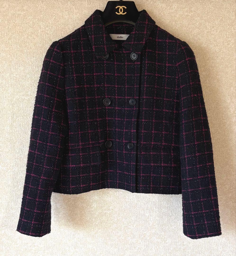 sheller ツイードセットアップ