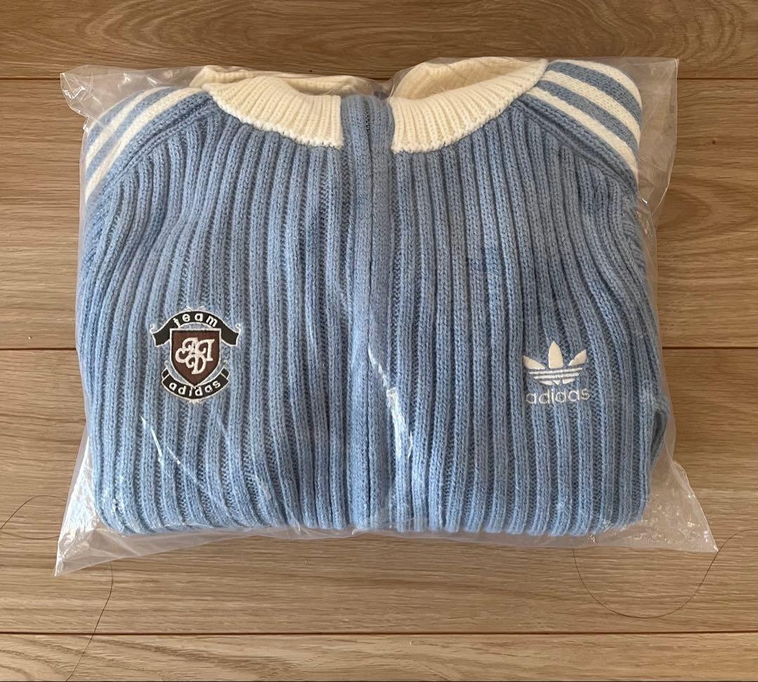 Adidasジップアップ ニットジャケット　ジャケット　KF0719海外限定