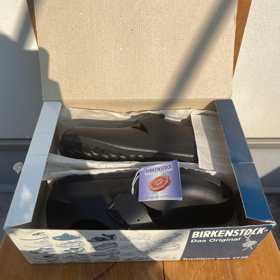 新品未使用　ビルケンシュトック　ロンドン40 黒　066193 約26cm　本革