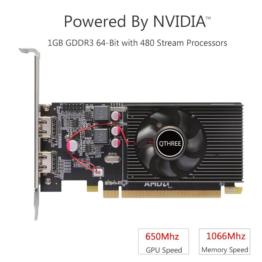 Radeon HD 6570 ロープロファイルグラフィックスカード