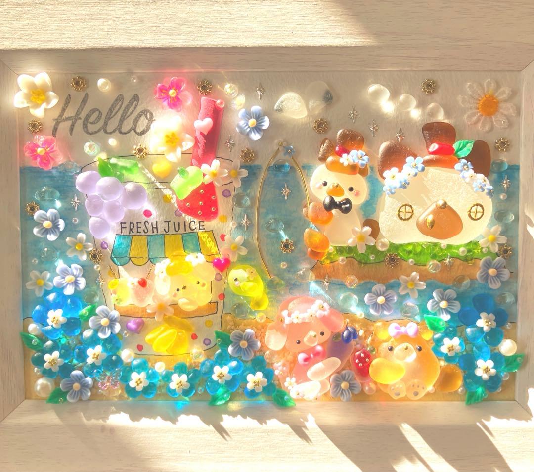 シーグラスアート（Miria様オーダーご確認用ページです☆）