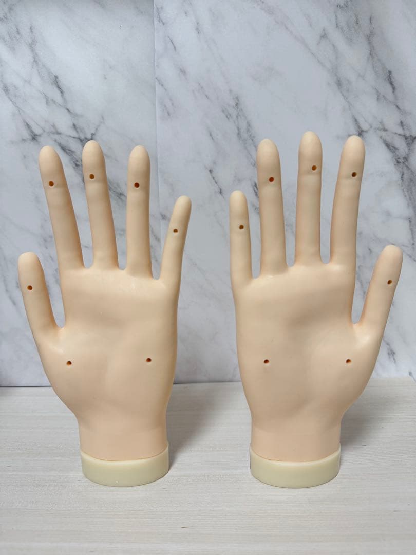 ネイリスト技能検定試験用 JNEC認定モデルハンド（骨折なし）