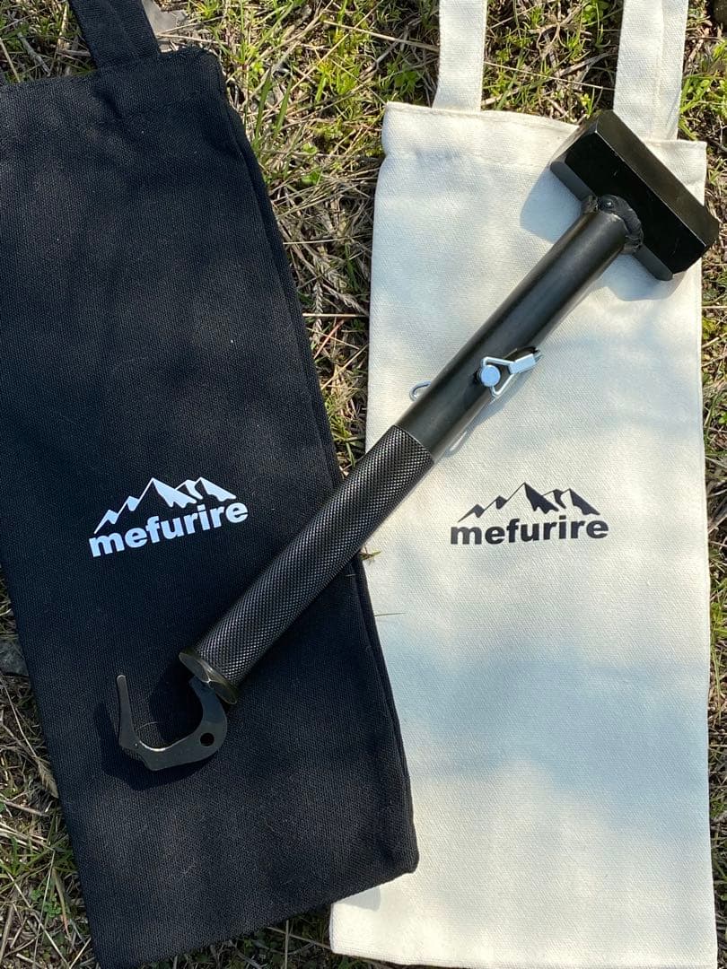 メフリレハンマー　ペグ抜き簡単！！ペグハンマー　特許申請中