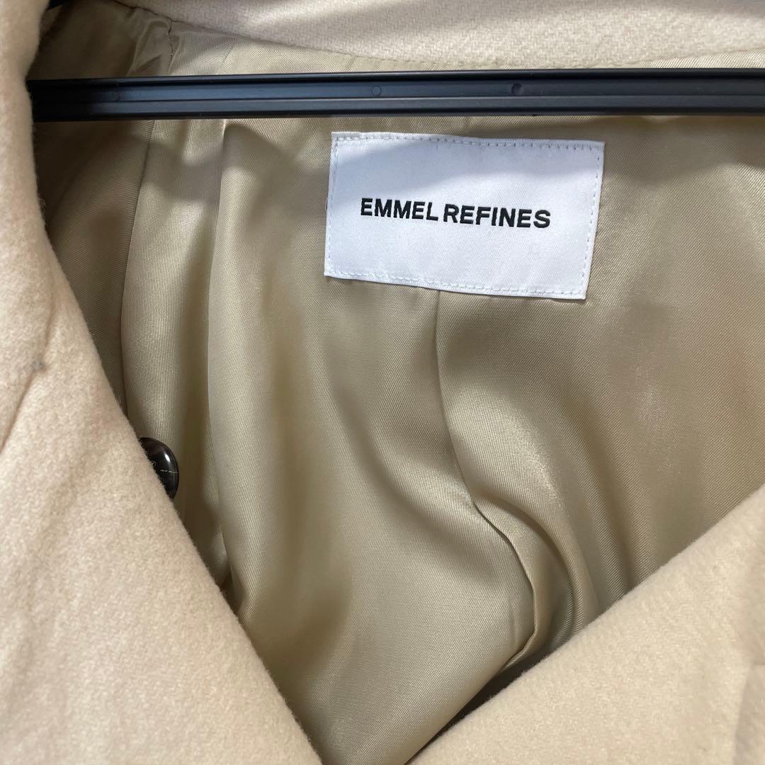 ＜EMMEL REFINES＞EM スタンドカラー ショート コート