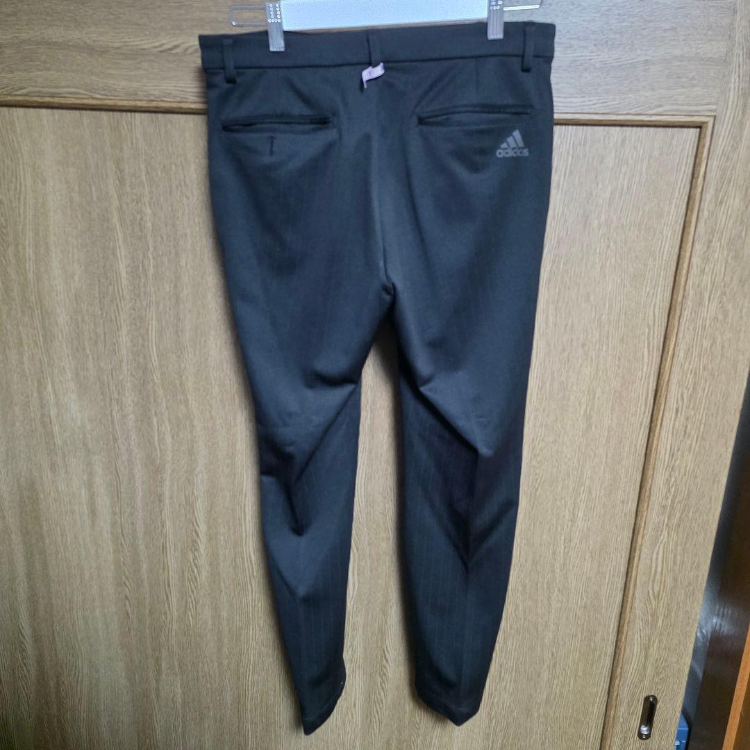 【adidas×P.S.FA】限定 ストライプ ストレッチスーツ 黒 M