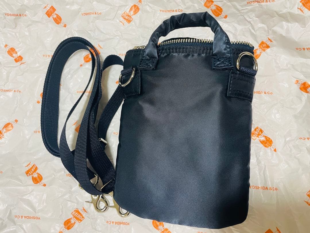 【ほぼ新品】PORTER HOWL ヘルメットバッグ ミニ ネイビー