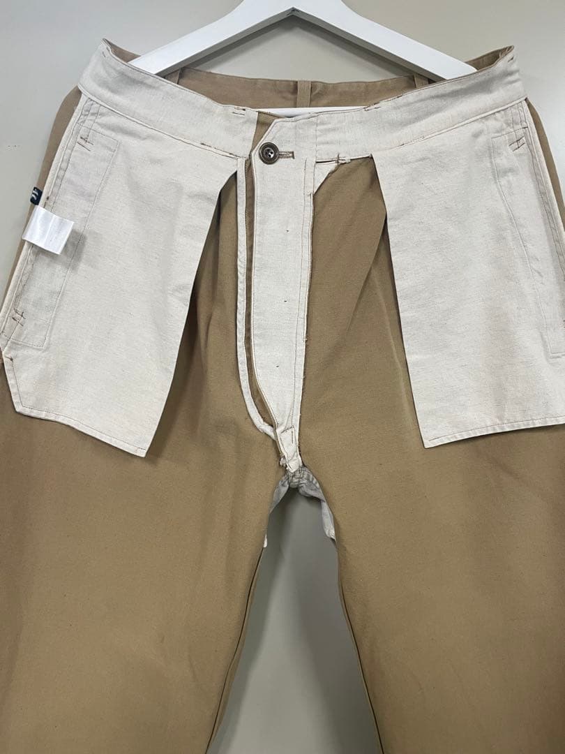 AUBERGE CC BAGS オーベルジュ　チノパン　茶綿