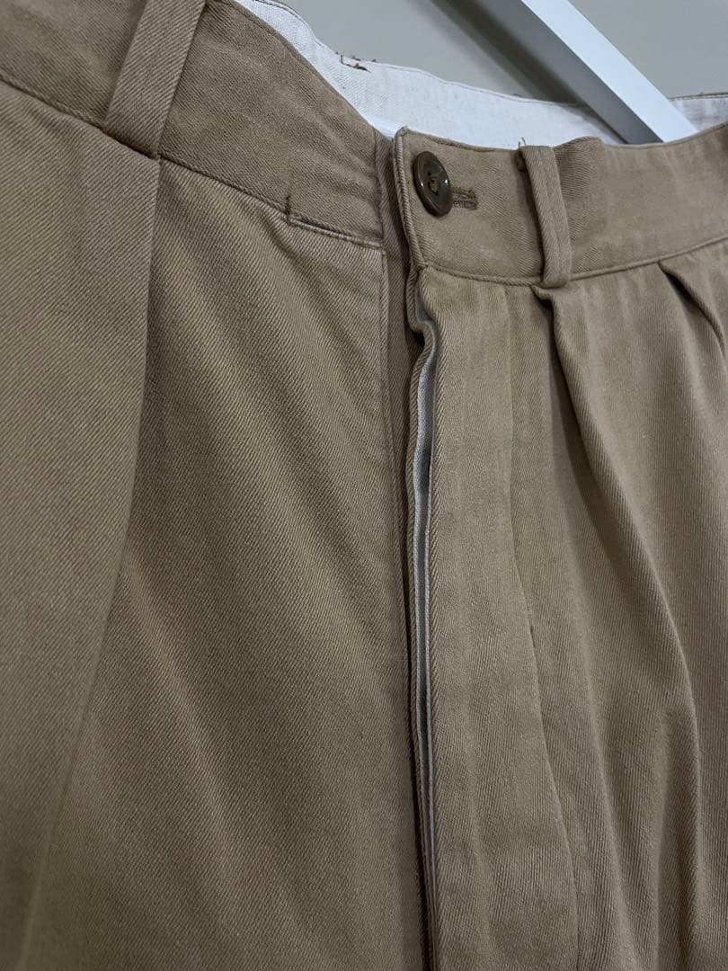 AUBERGE CC BAGS オーベルジュ　チノパン　茶綿