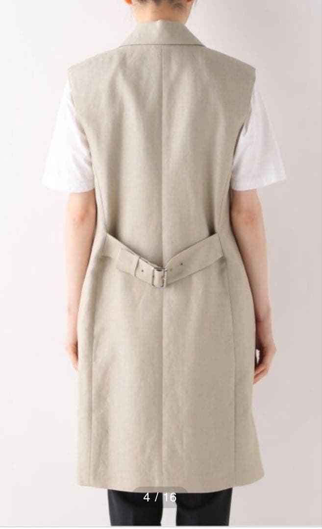 CINOH/チノ　パールボタンダブルジレ