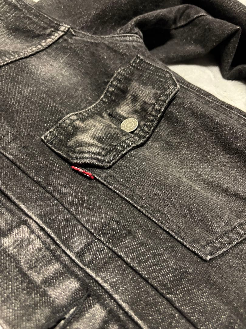 BIOTOP Levi's 2nd ブラックデニムジャケット size M