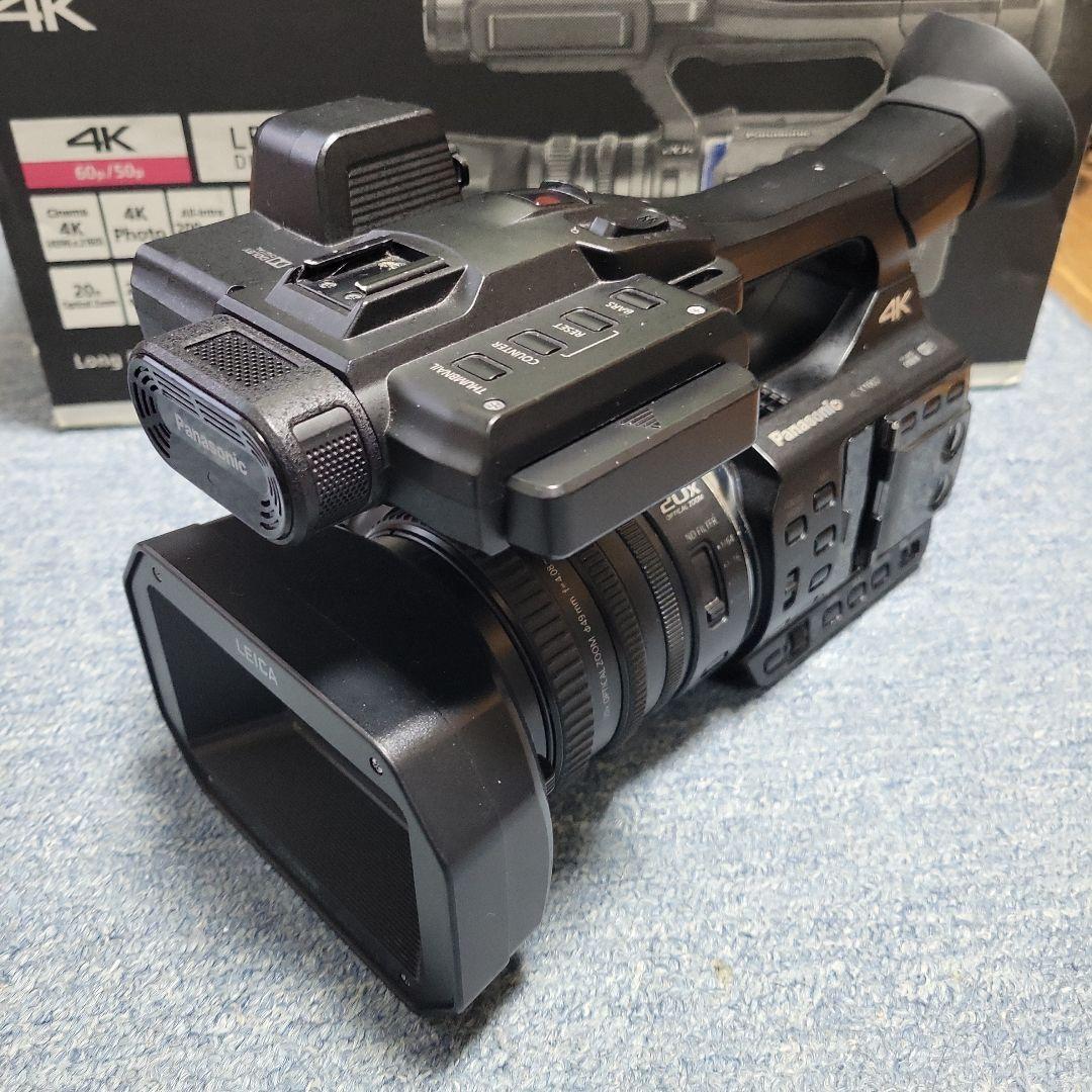 Panasonic HC-X1000 4Kビデオカメラ　純正バッテリー3個付き