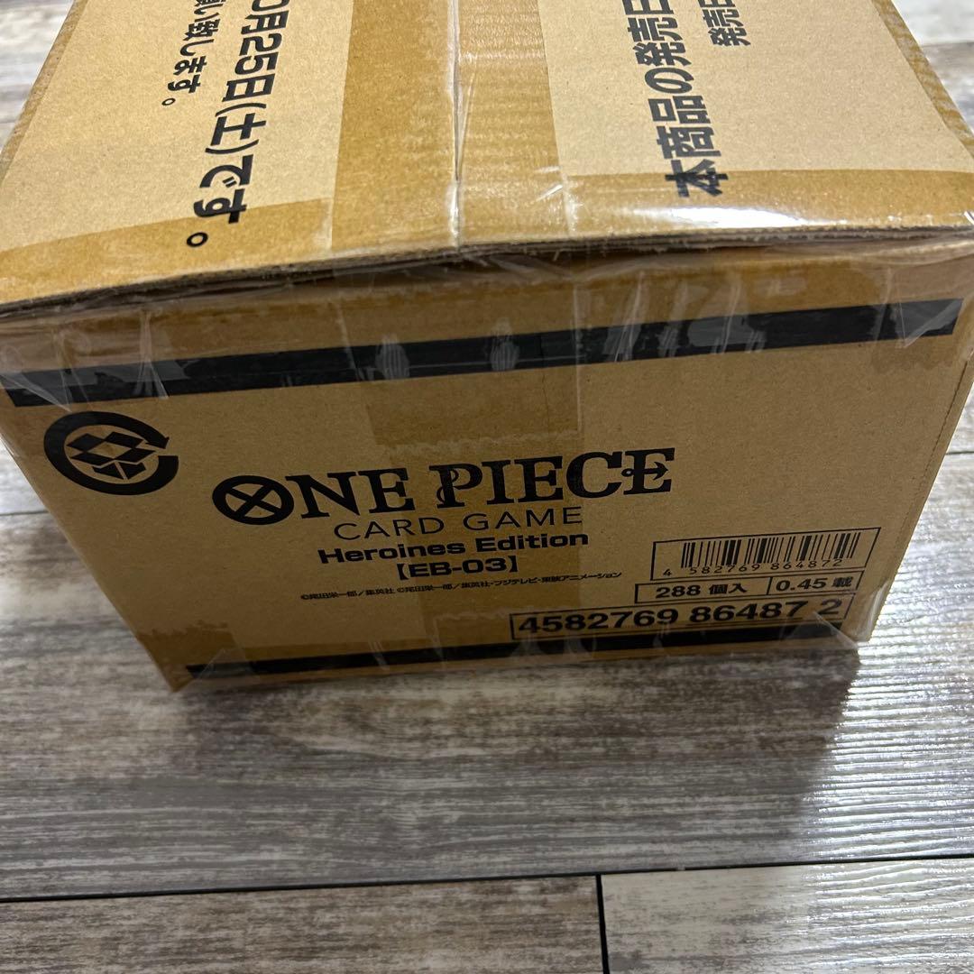 【新品未開封】ワンピースカード　ヒロインズエディションEB-03 1カートン