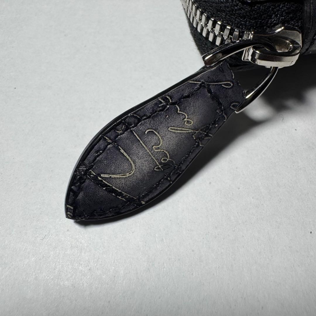 希少★ベルルッティ インケース トート レザー カリグラフィ グレー