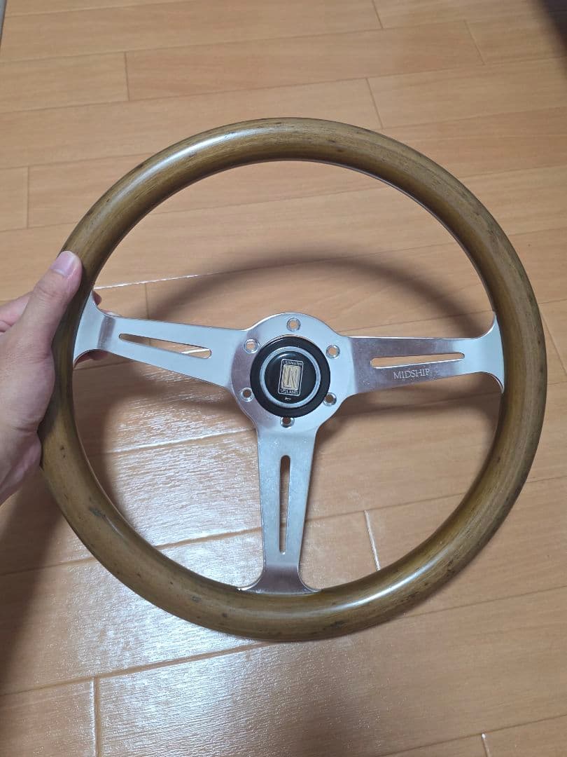 LEONARD VOLANTI MIDSHIP ステアリング 35 当時物 旧車