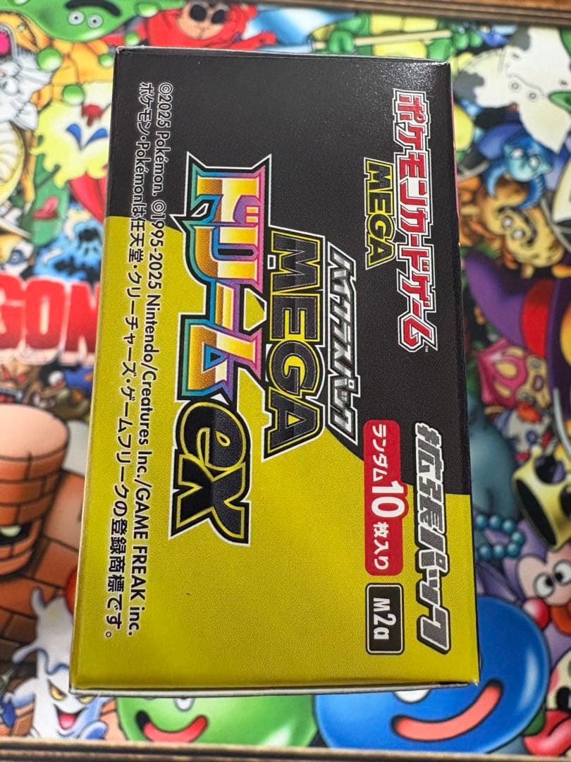 ポケモンカード　megaドリームex 1box シュリンクなし