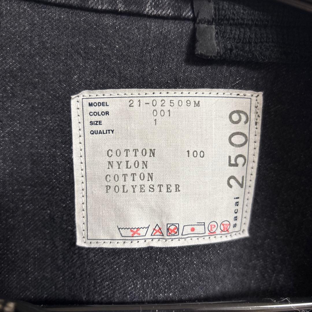 sacai サカイ ドッキングデニムジャケット サイズ1