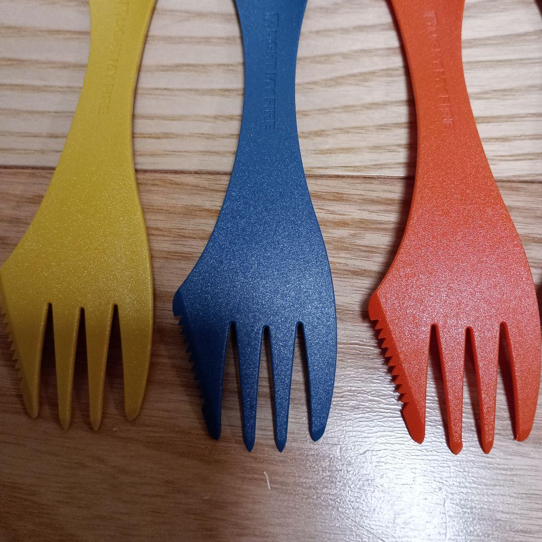 チャムス　 アウトドア用カトラリー　限定　6本セット