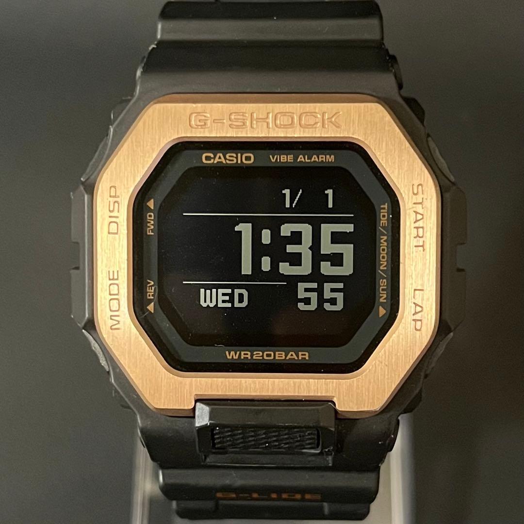 【極美品/希少】CASIO G-SHOCK GBX-100NS-4JF ゴールド